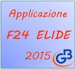 Disponibile F24 ELIDE 2015