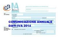 Comunicazione Annuale Dati Iva: disponibile per il 2014!
