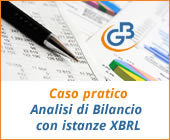 Caso pratico: Analisi di Bilancio solo con istanze XBRL