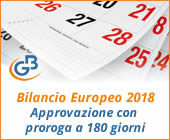 Bilancio Europeo 2018: approvazione con proroga a 180 giorni