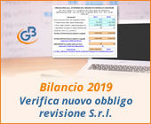 Bilancio 2019: Verifica nuovo obbligo revisione S.r.l. con GB