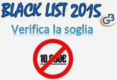Black List: da inviare se le operazioni superano 10.000,00 €