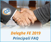 Deleghe Fatturazione Elettronica 2019: principali FAQ