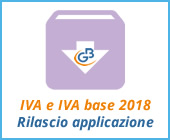 Dichiarazione Iva e Iva Base 2018: rilascio applicazione