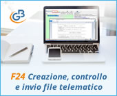 F24 2019: creazione, controllo e invio file telematico