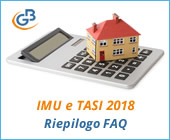 IMU e TASI 2018: principali FAQ