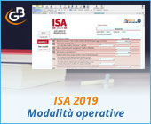 ISA 2019: modalità operative