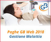 Paghe GB Web 2018: Gestione Malattia