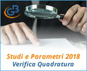 Studi e Parametri 2018: Verifica Quadratura