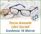 Tassa Annuale Libri Sociali 2018: scadenza 16 marzo