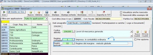 Software Regime del Margine - Software Contabilità GB - 2