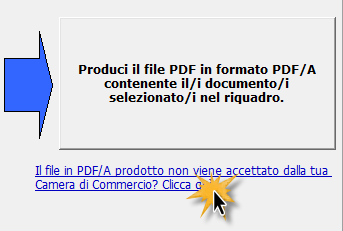 Click guida PDF/A - Caso pratico: la Camera di Commercio non accetta il file PDF/A, che fare?