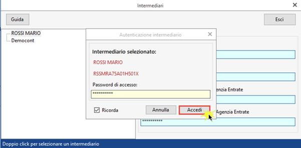Conservazione sostitutiva 2019: rilascio applicazione - Accedi conservazione dal 2019