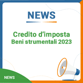 Credito d’imposta beni strumentali 2023