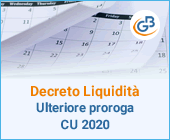 Decreto Liquidità: ulteriore proroga per Certificazione Unica 2020