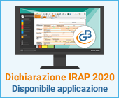 Dichiarazione IRAP 2020: disponibile applicazione