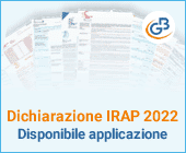 Dichiarazione IRAP 2022: disponibile applicazione