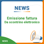 Emissione fattura da scontrino elettronico