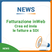 Fatturazione inWeb: crea ed invia le fatture a SDI