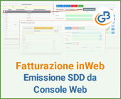 Fatturazione inWeb: Emissione SDD da Console Web