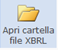 pulsante Apri Cartella File xbrl - Bilancio: corretto flusso fino alla validazione XBRL