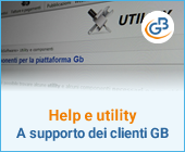 Help e utility a supporto dei clienti GBsoftware
