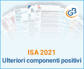 ISA 2021: ulteriori componenti positivi
