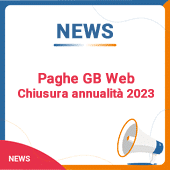 Paghe GB Web: Chiusura annualità 2023