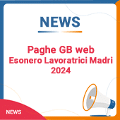 Paghe GB web: Esonero Lavoratrici Madri 2024