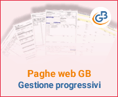 Paghe web GB: Gestione Progressivi