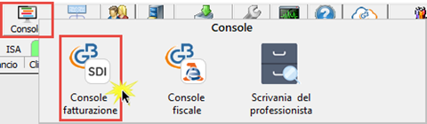 Console Fatturazione: operazioni multiple per firma ed invio - Console fatturazione
