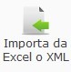 Importa da Excel o XML