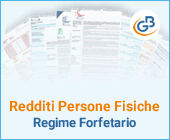 Redditi Persone Fisiche: Regime Forfetario